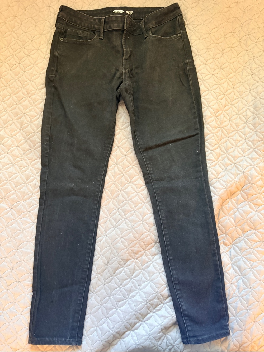 Old Navy Black Skinny Jeans Women’s Size 8